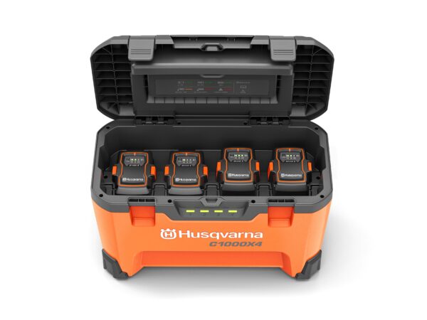 caricabatterie husqvarna 40-c1000x4 multiplo