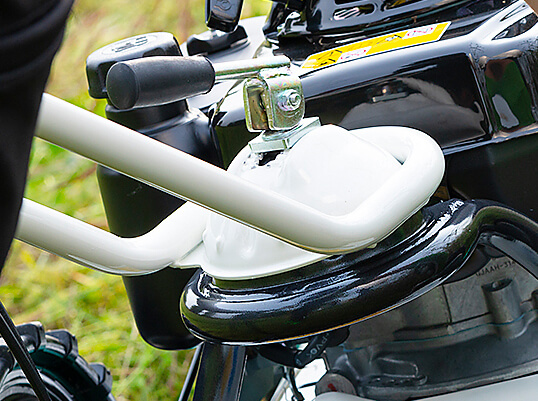 Orec-rasaerba-FL500BC-tagliaerba-professionale-sfalcio-erba-alta-pendenza-regolazione-manubrio