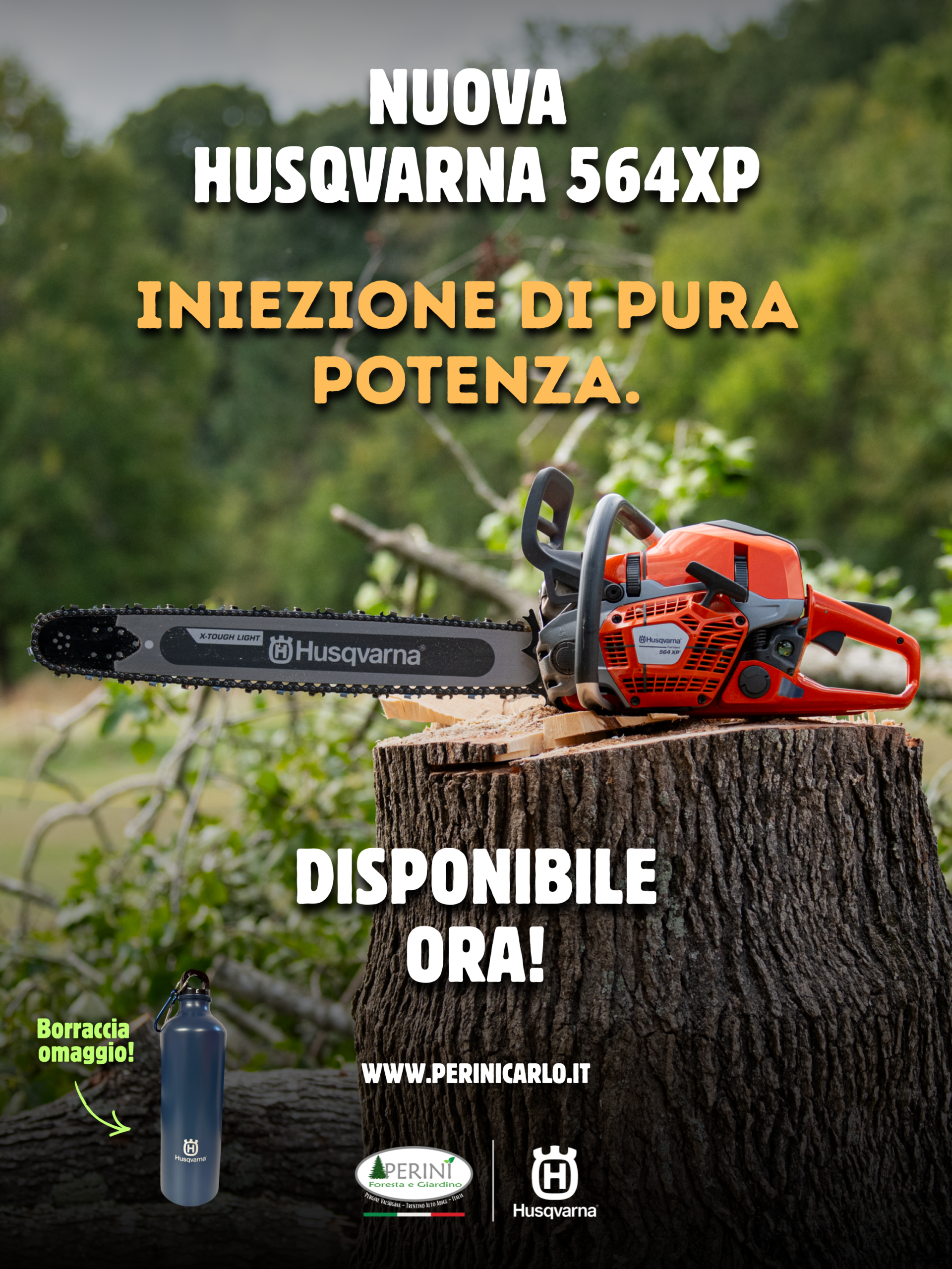 motosega husqvarna 564xp iniezione